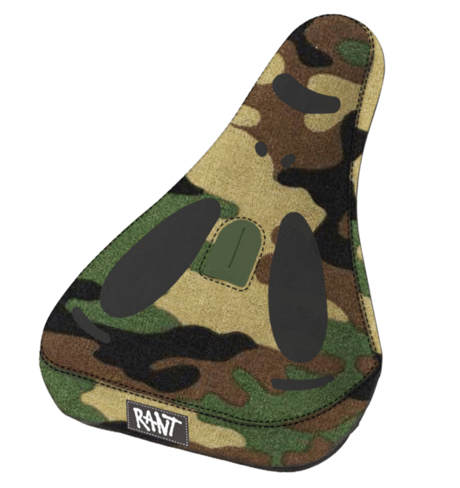 Rant Believe Camo Pivotal Seat - Waller BMX