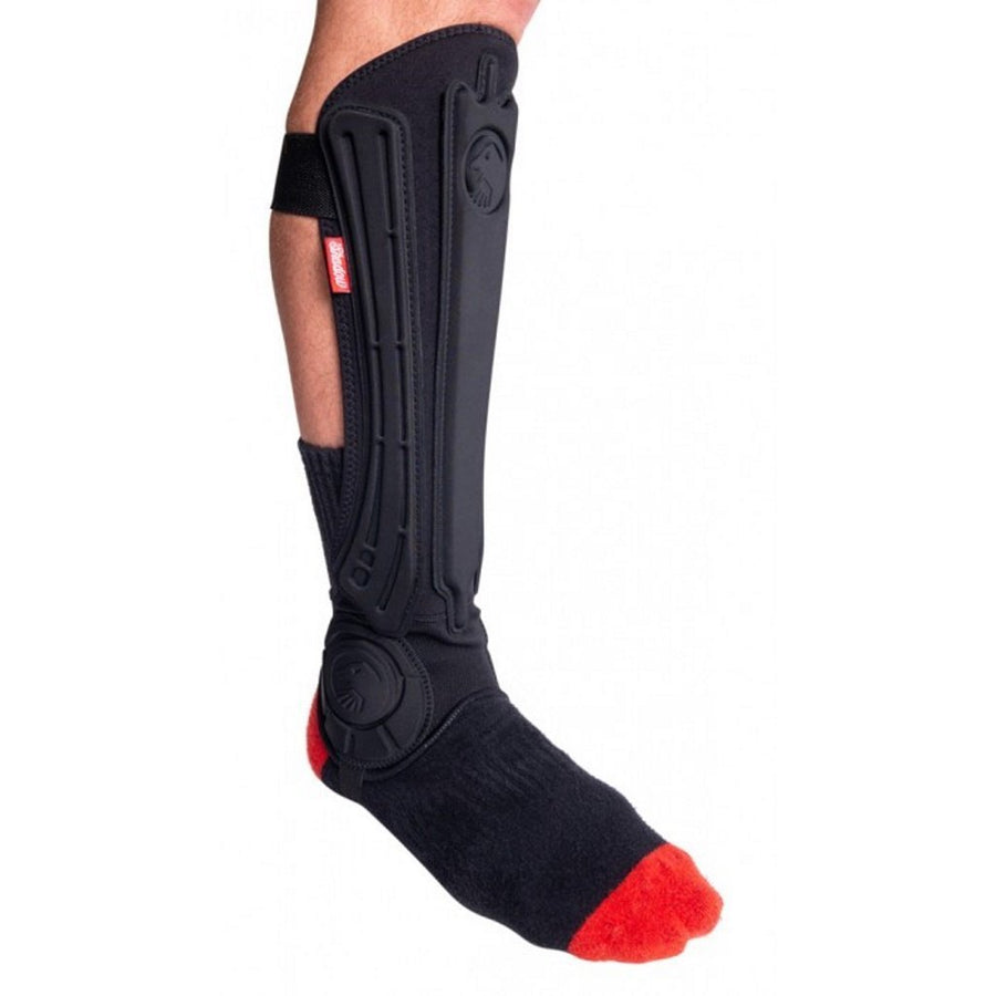 Shadow Invisa Lite Shin / Ankle Combo - Black at . Quality Shin Guards from Waller BMX.