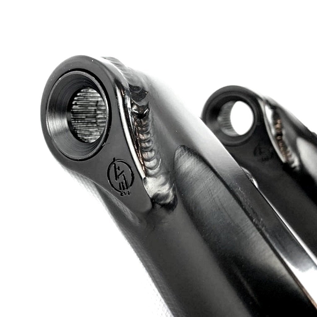 Shadow Killer Cranks - Black 170mm at . Quality Cranks from Waller BMX.