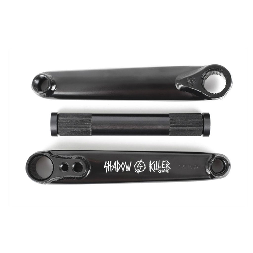 Shadow Killer Cranks - Black 170mm at . Quality Cranks from Waller BMX.