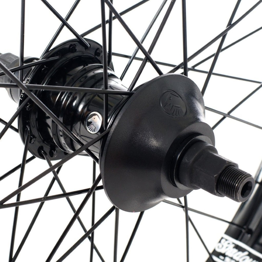 Shadow LHD Optimized Freecoaster Wheel - Black 9 Tooth at . Quality Rear Wheels from Waller BMX.