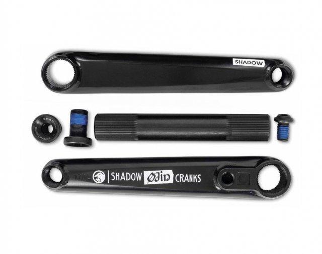 Shadow Odin Cranks - Black at 186.99. Quality Cranks from Waller BMX.