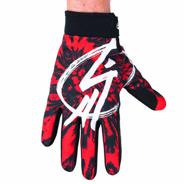 Shadow Conspire Gloves - Red Tie-Dye