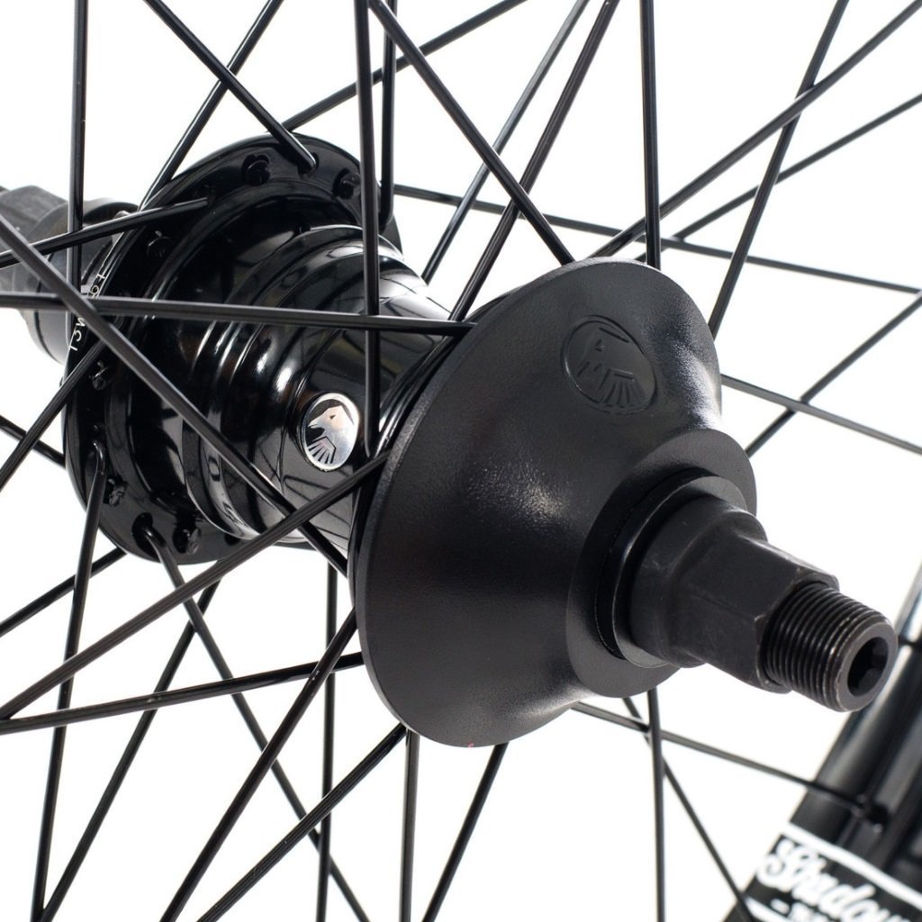 Shadow RHD Optimized Freecoaster Wheel - Black 9 Tooth at . Quality Rear Wheels from Waller BMX.