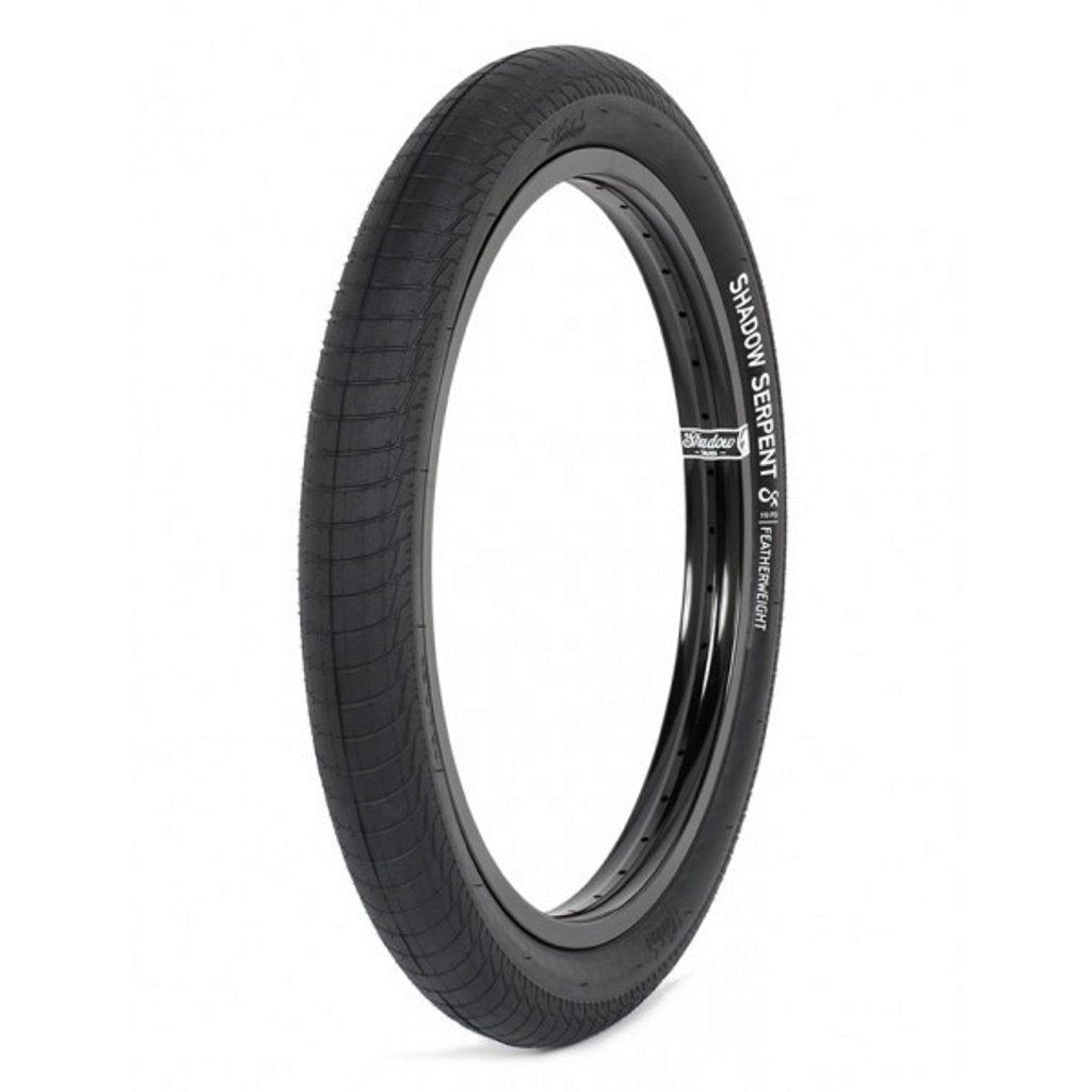 Shadow Serpent Tyre - All Black 2.30" at . Quality Tyres from Waller BMX.