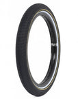 Shadow Serpent Tyre - Black With Gold Line 2.30" at . Quality Tyres from Waller BMX.