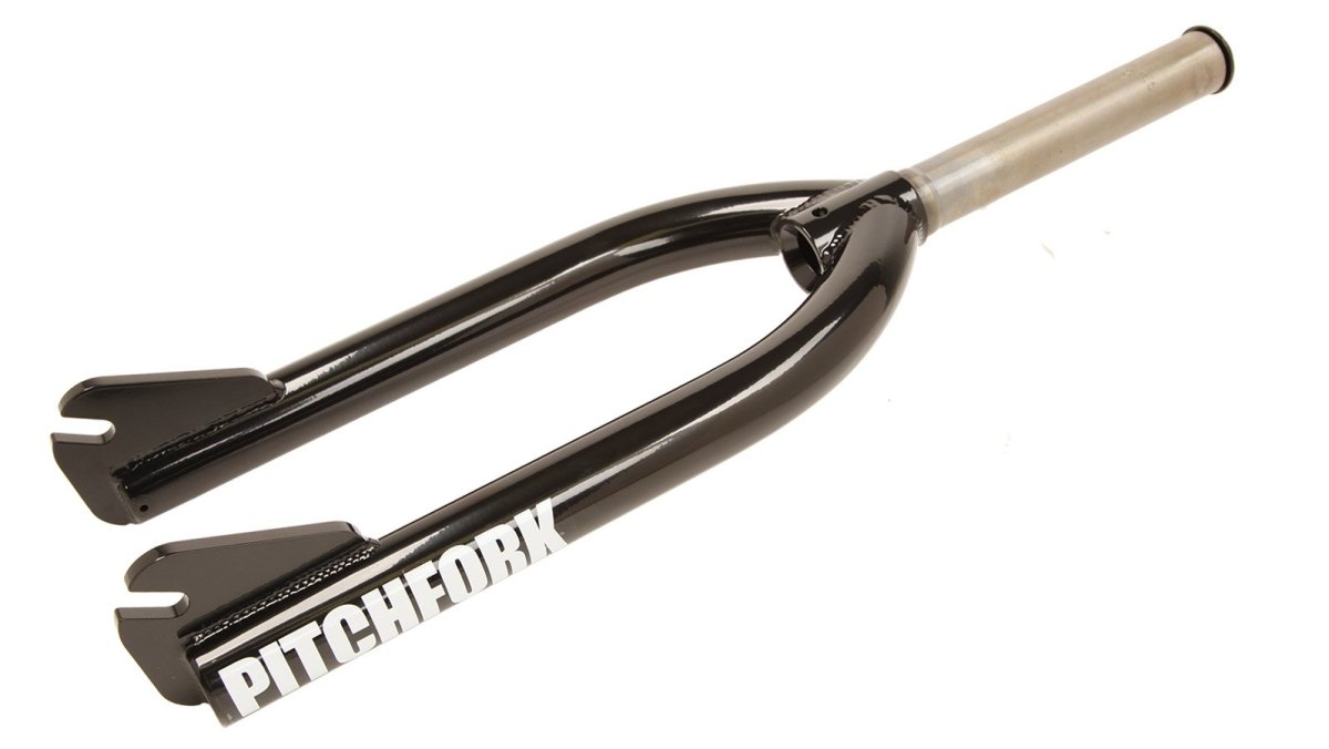S&M 20" 2nd Gen Threadless 3/8" Pitchfork Black 1999-2006 at 184.99. Quality Forks from Waller BMX.