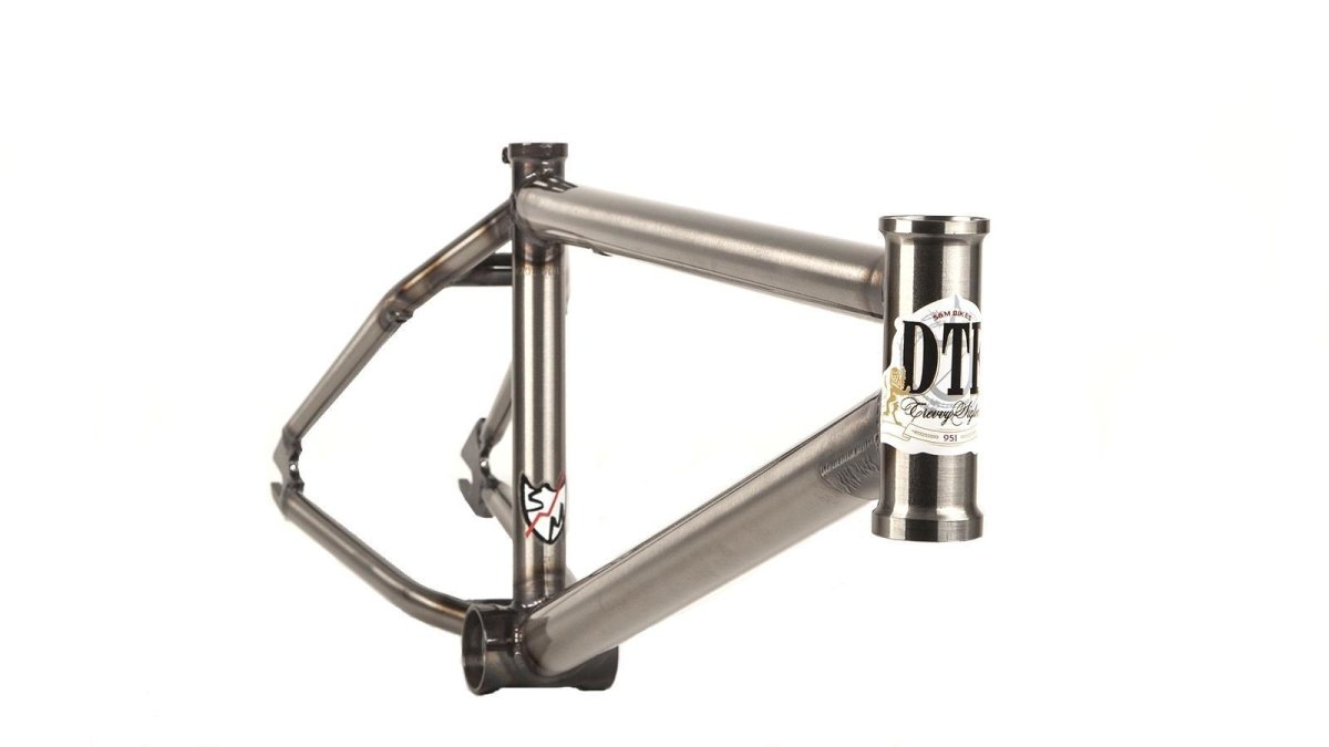 S&M DTF BMX Frame at 479.99. Quality Frames from Waller BMX.