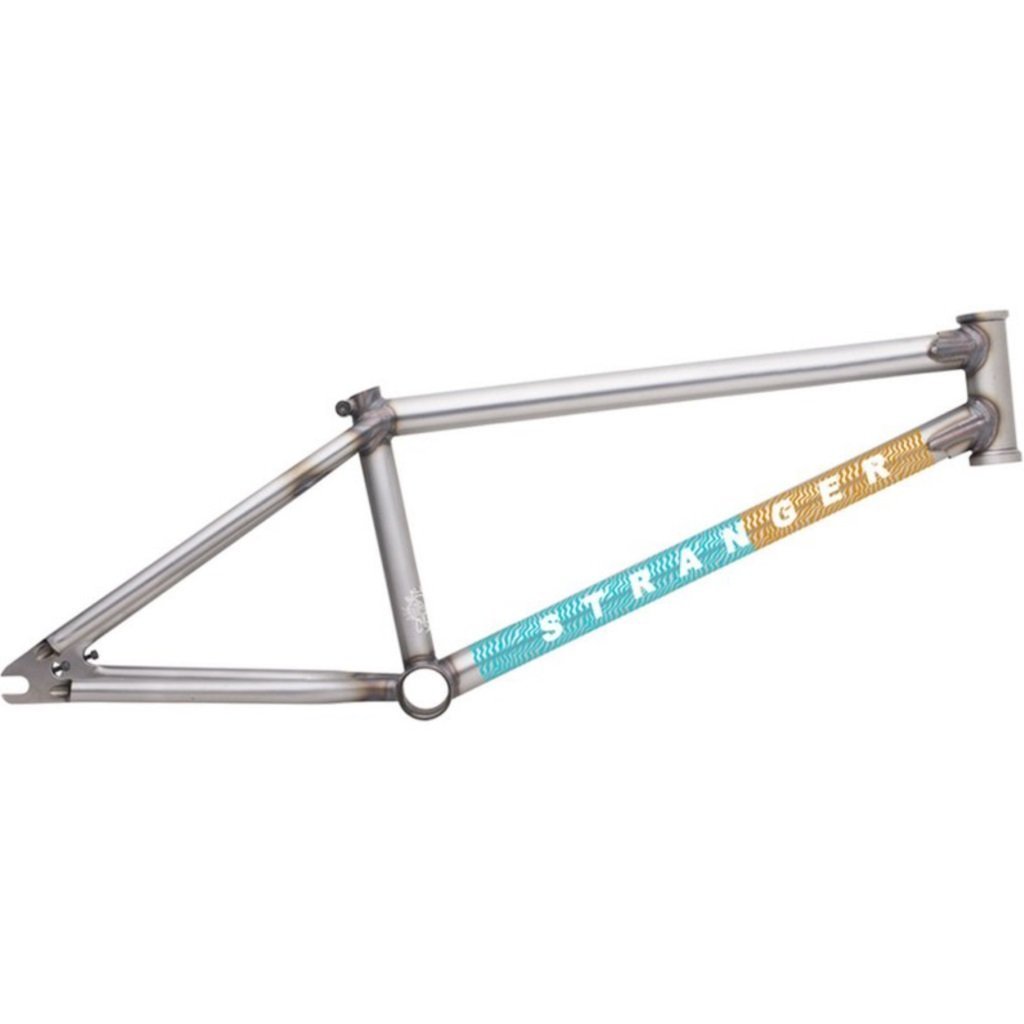 Stranger Alley Cat Frame - Gloss Raw at 294.99. Quality Frames from Waller BMX.
