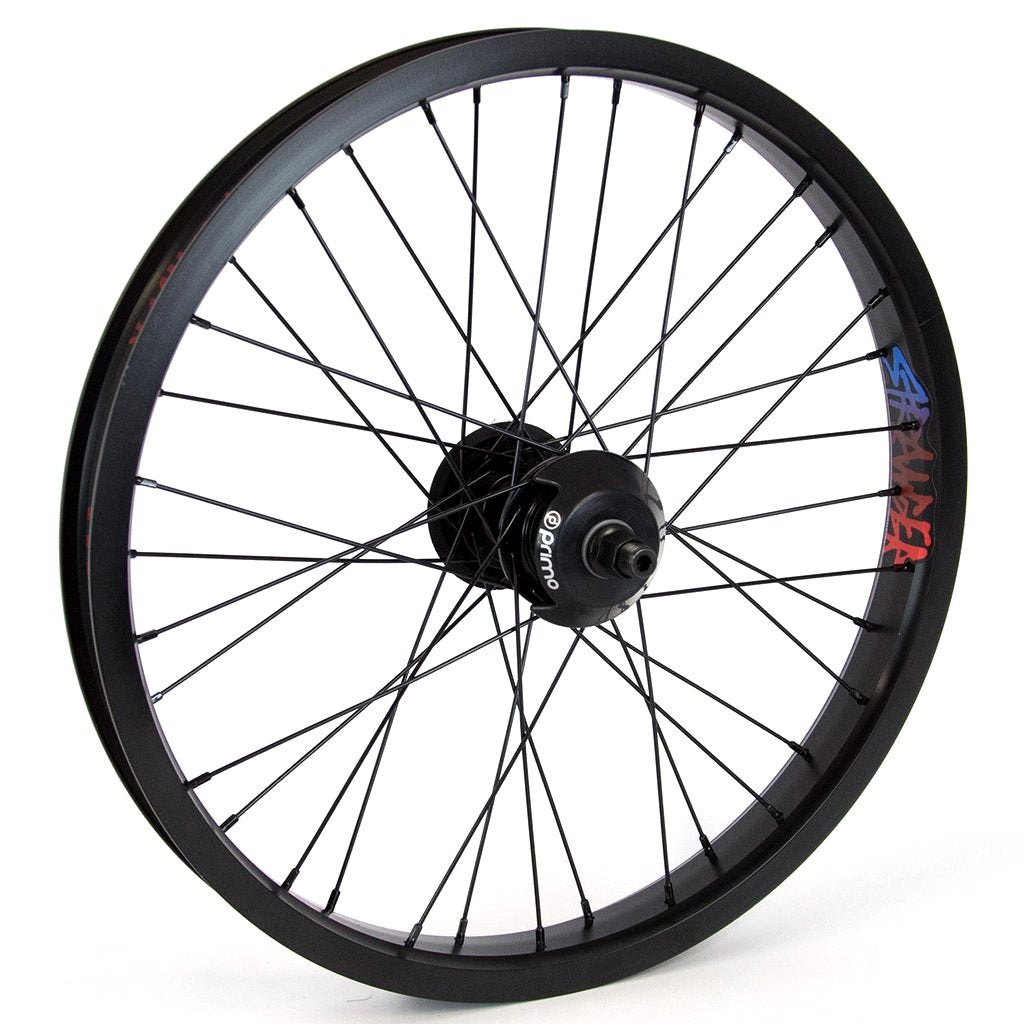 Best Drive Stranger Rims Stranger RHD Crux V2 Cassette Rear Wheel - Black Hub With Black XL Rim ...
