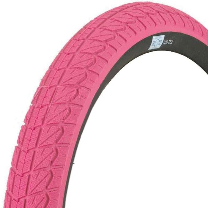 Sunday Current Tyres - Pink 2.4" - Waller BMX