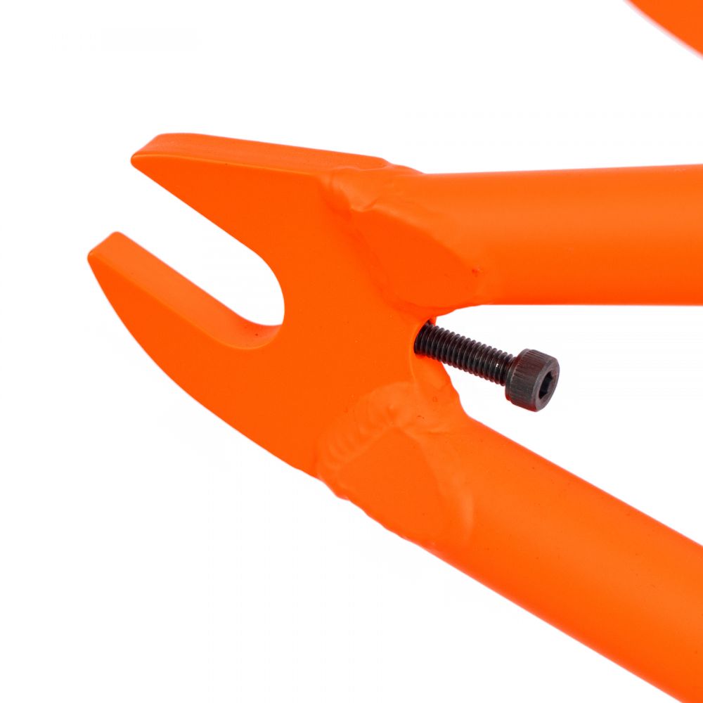 Tall Order 215 V3 Frame - Matt Orange - Waller BMX