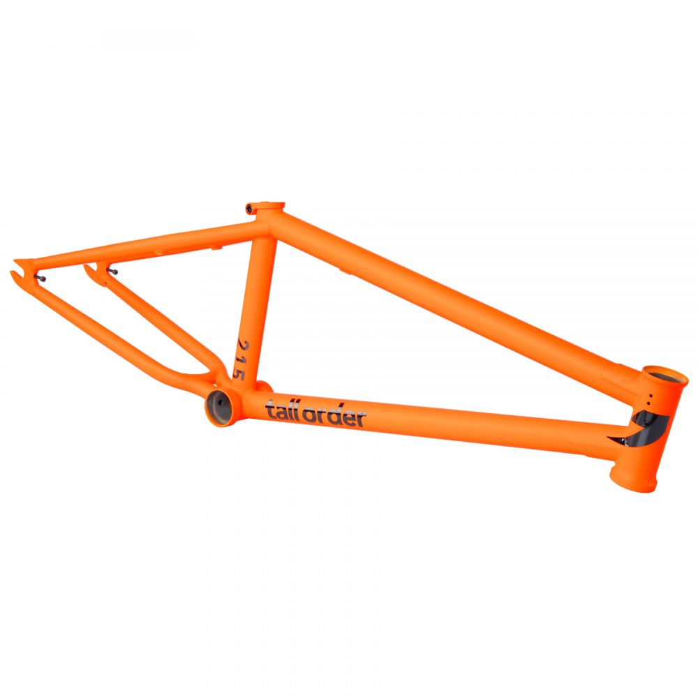 Tall Order 215 V3 Frame - Matt Orange - Waller BMX