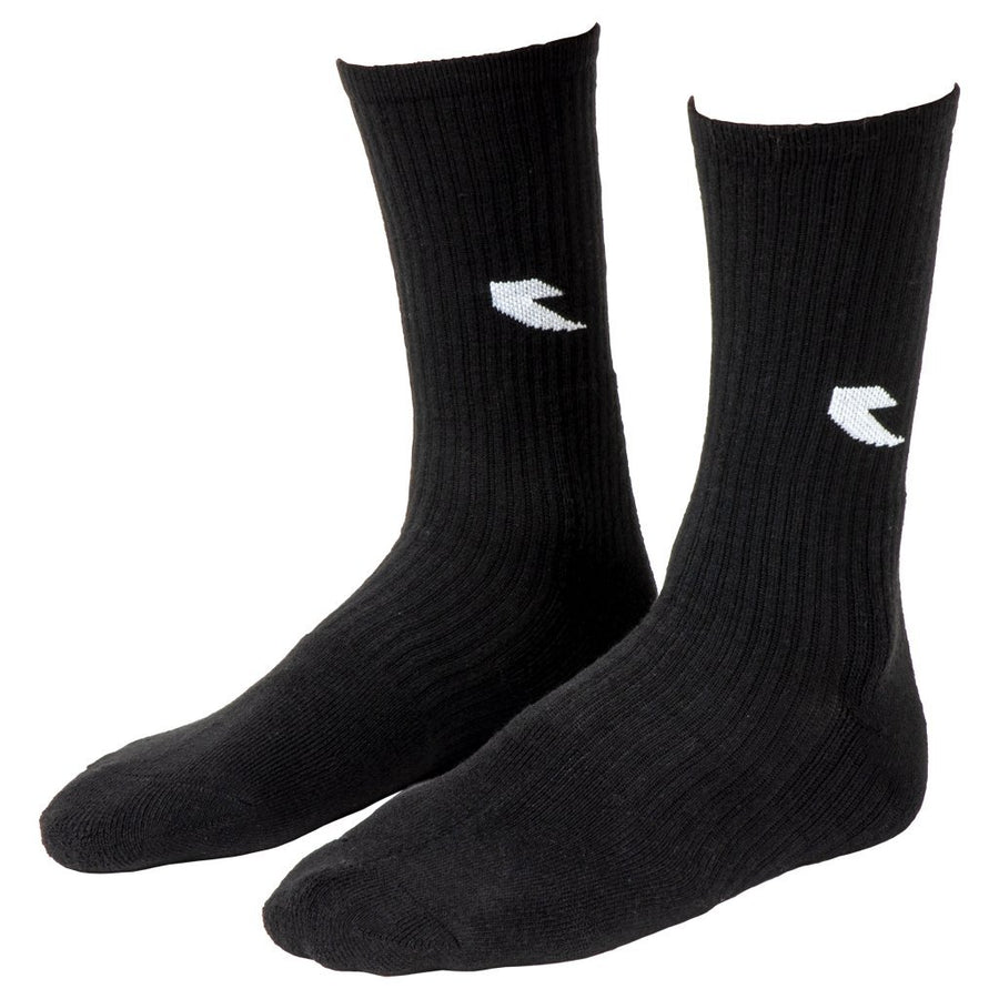 Tall Order Logo Socks - Black With White Logo