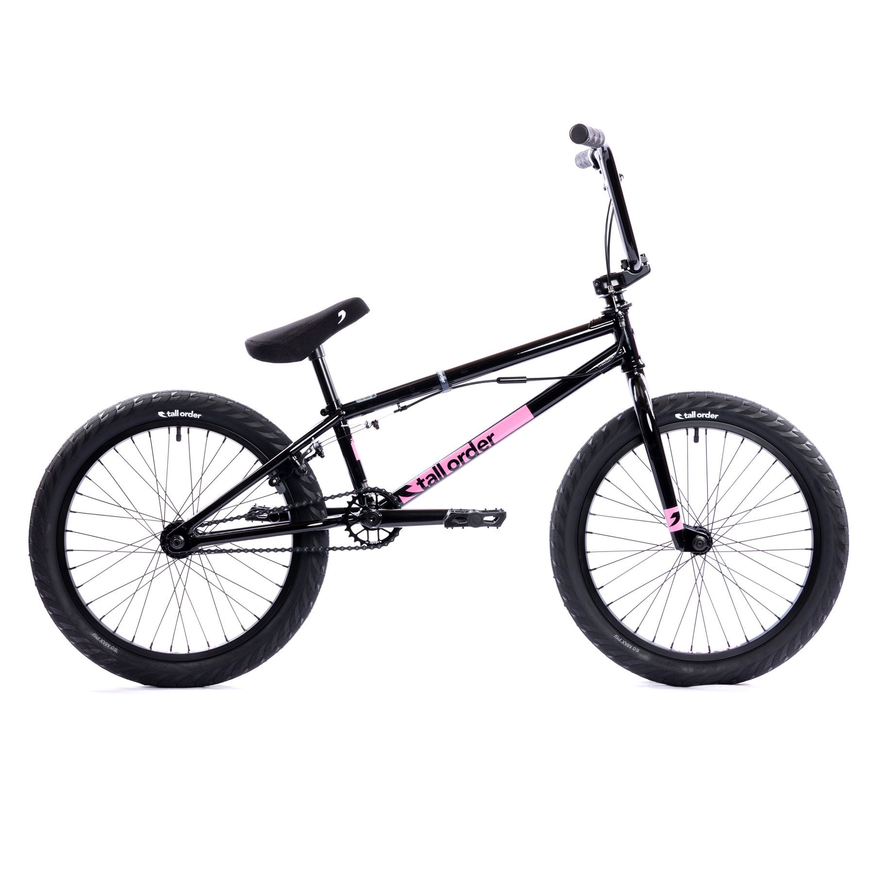 Tall Order Flair Park Bike - Gloss Black 20.4" - Waller BMX