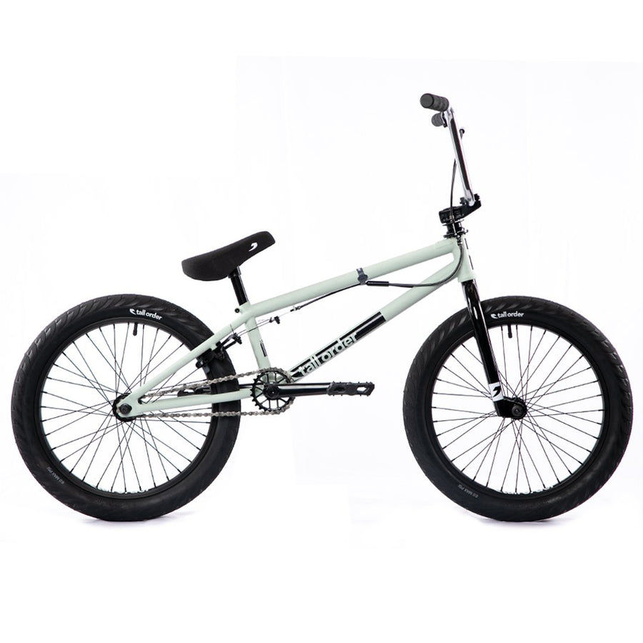 Tall Order Flair Park Complete BMX Bike - Light Grey With Black Parts