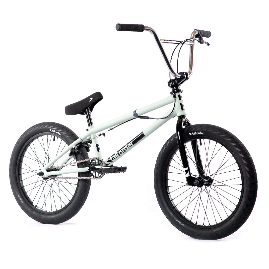 Tall Order Flair Park Complete BMX Bike - Light Grey With Black Parts