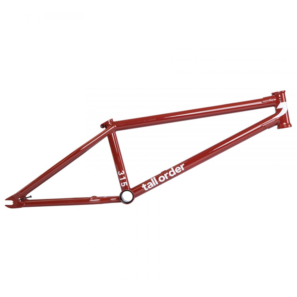 Tall Order 315 V2 Frame - Gloss Burgundy - Waller BMX