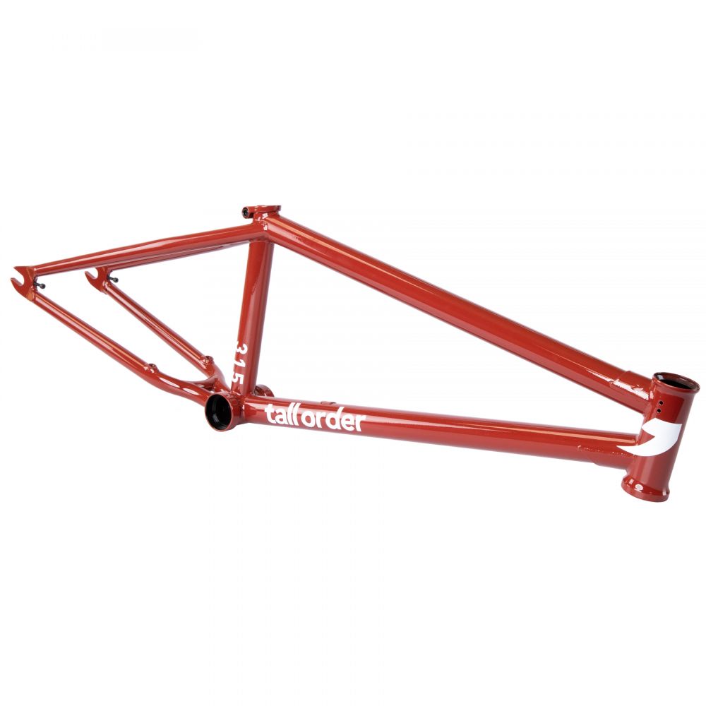 Tall Order 315 V2 Frame - Gloss Burgundy - Waller BMX