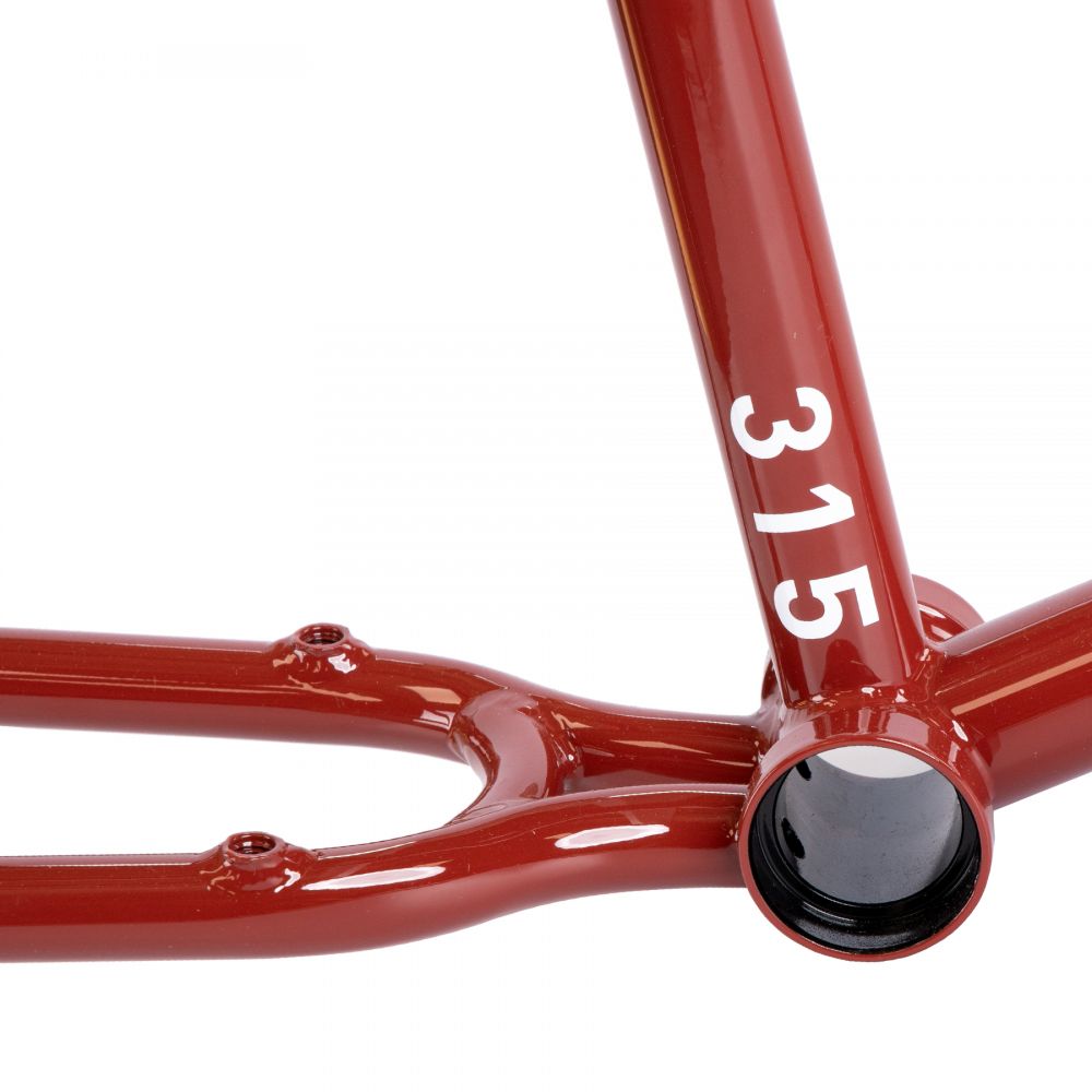 Tall Order 315 V2 Frame - Gloss Burgundy - Waller BMX