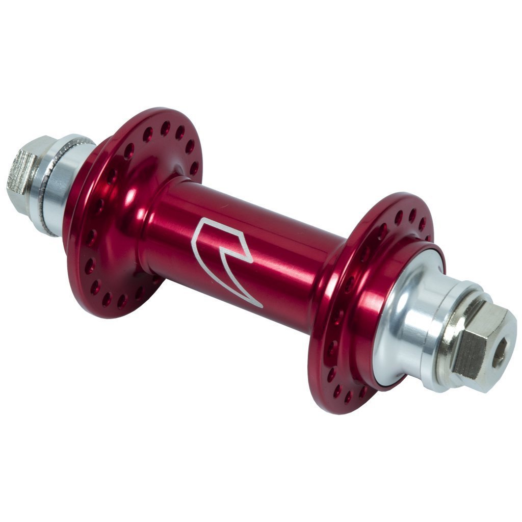 Tall Order Glide Front Hub - Red 10mm (3/8") at . Quality Hubs from Waller BMX.