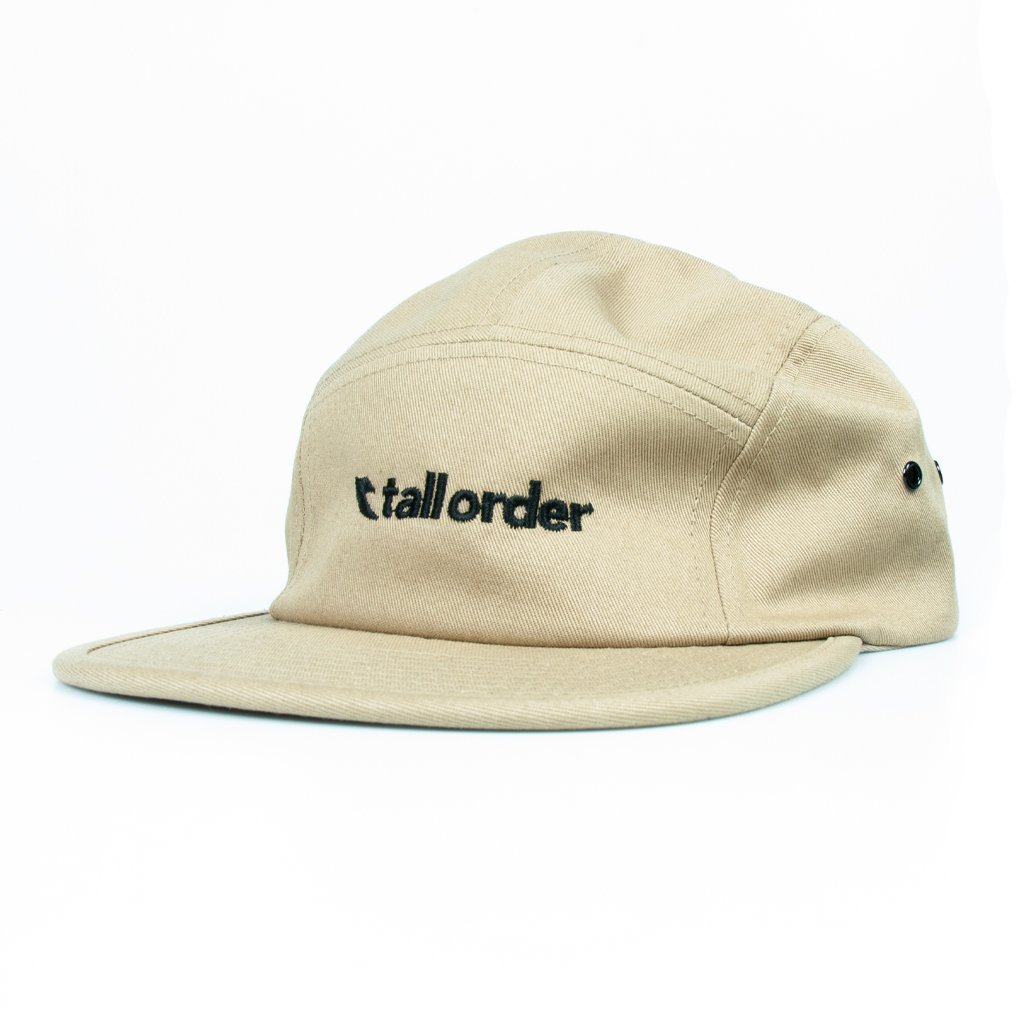 Tall Order Logo Camper Cap - Tan at . Quality Hats and Beanies from Waller BMX.
