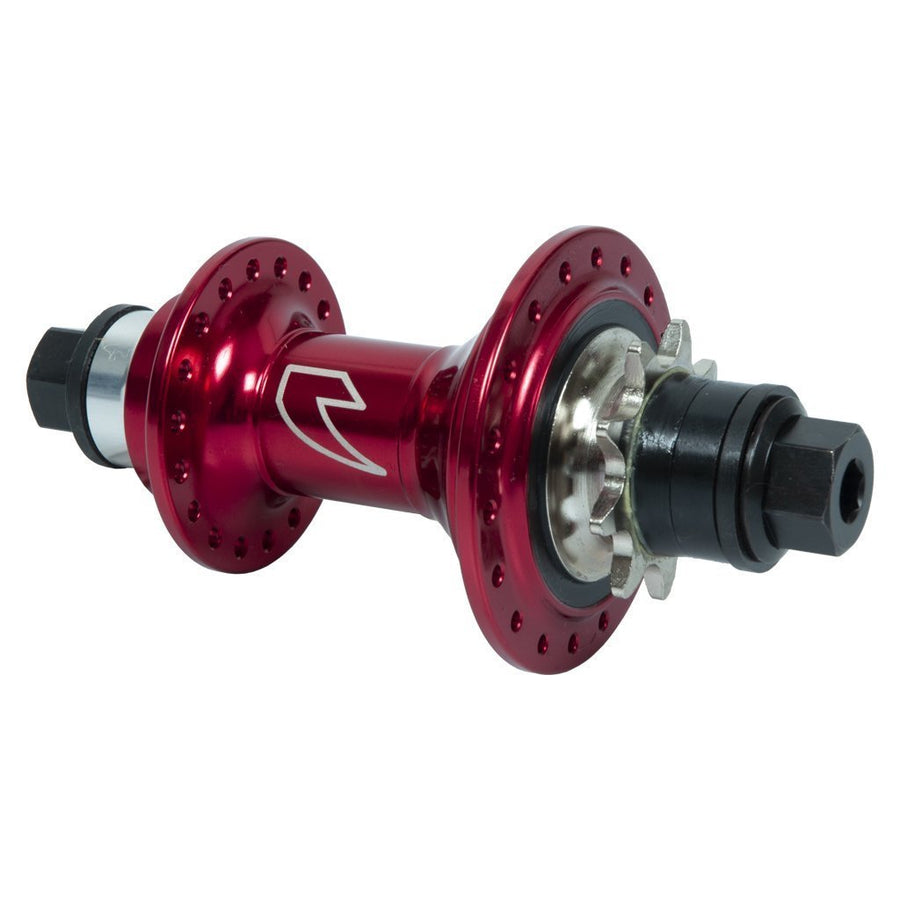 Tall Order RHD Drone Cassette Hub - Red 9 Tooth at . Quality Hubs from Waller BMX.