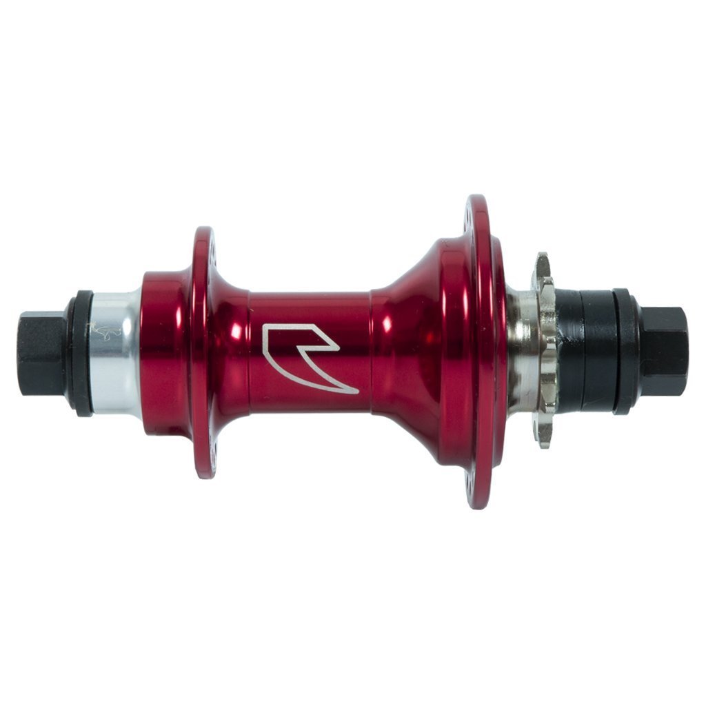 Tall Order RHD Drone Cassette Hub - Red 9 Tooth at . Quality Hubs from Waller BMX.