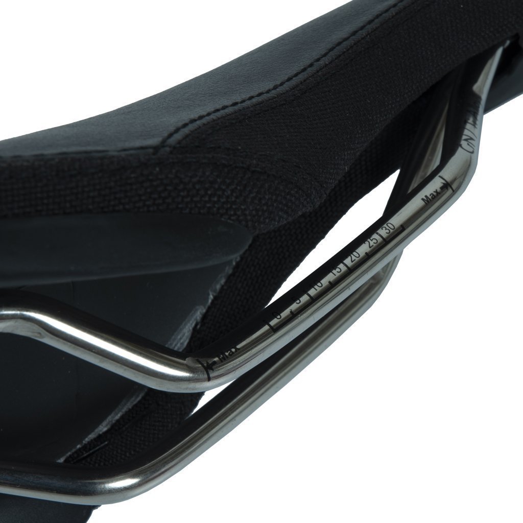 Tall Order Slim Titanium Railed Seat - Black With Gold Logo at . Quality Seat from Waller BMX.