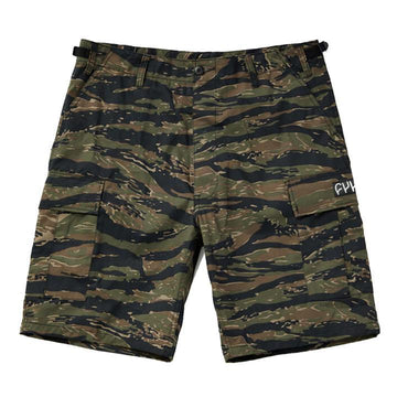 Cult Military Shorts - Tiger Camo