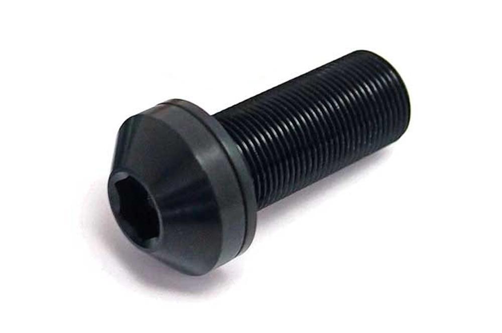 TLC Bikes Titanium 14mm Female Axle Bolts at 15.99. Quality Hub Nuts and Bolts from Waller BMX.