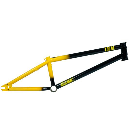 Total BMX Killabee K4 18" Frame - Yellow / Black 18"