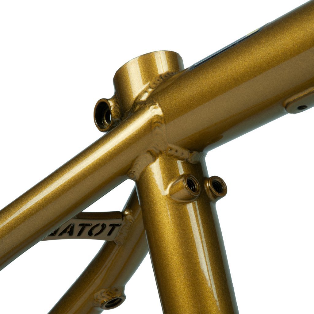 Total BMX Killabee K4 Frame - Metallic Gold at 290.99. Quality Frames from Waller BMX.