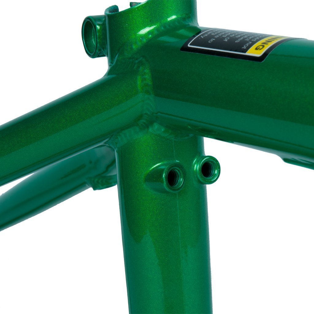 Total BMX TWS 2 Frame - Metallic Green at 290.99. Quality Frames from Waller BMX.