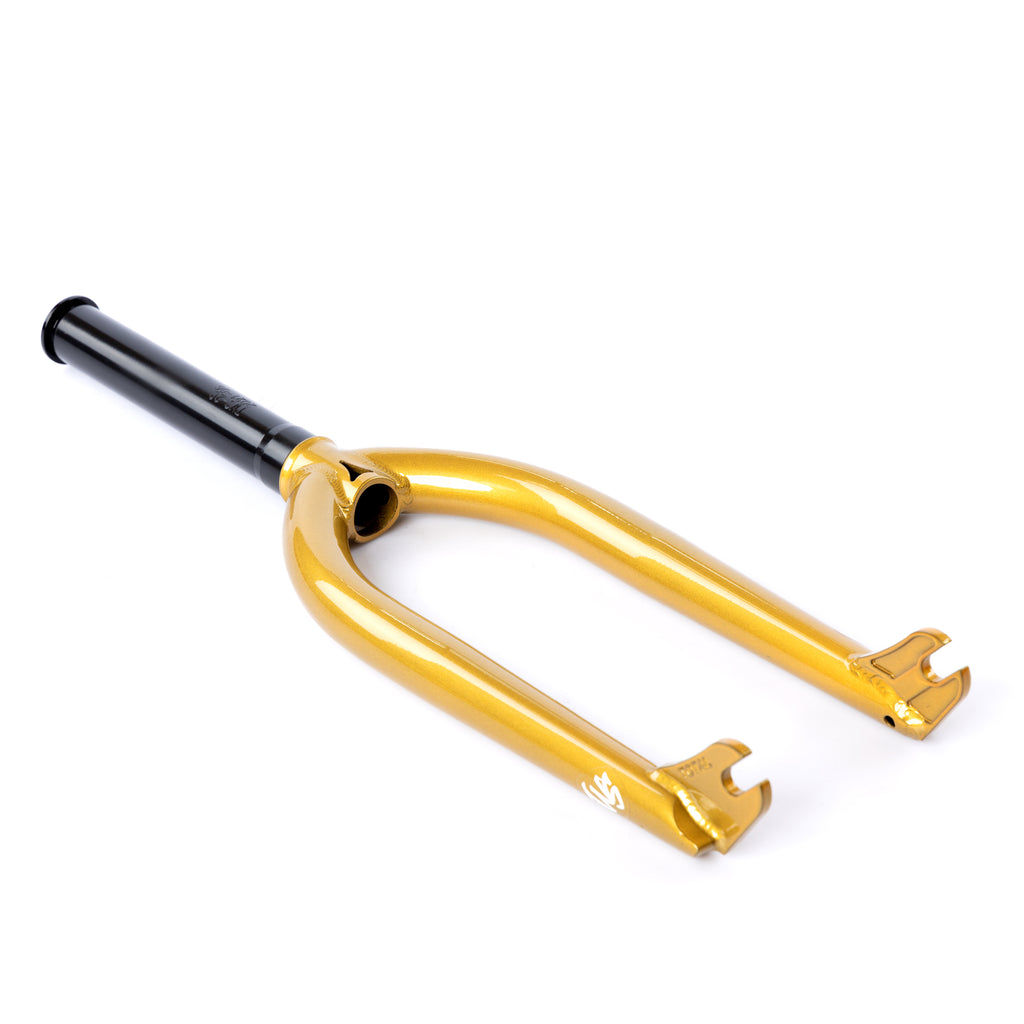 Total BMX TWS Fork - Metallic Gold 10mm (3/8") - Waller BMX