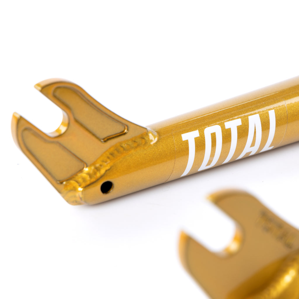Total BMX TWS Fork - Metallic Gold 10mm (3/8") - Waller BMX