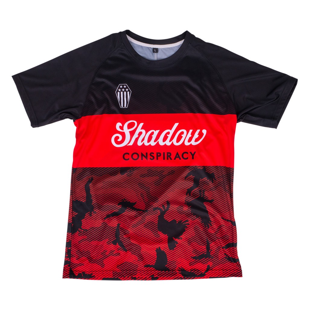 Shadow Finest Soccer Jersey - Black - Waller BMX