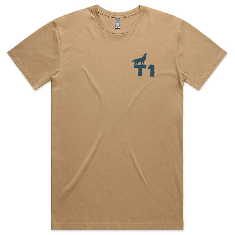T1 Ryreap T-Shirt Sand - Waller BMX