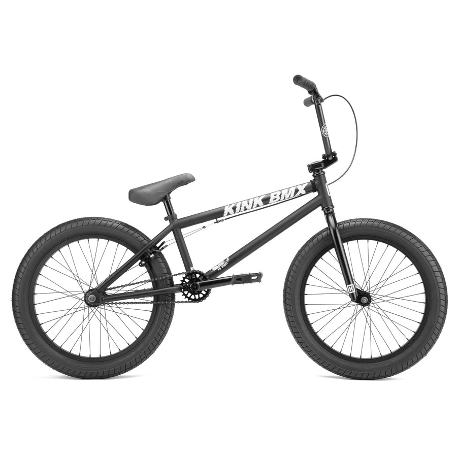 Kink Curb 20" Complete BMX Bike - Matt Midnight Black 2022
