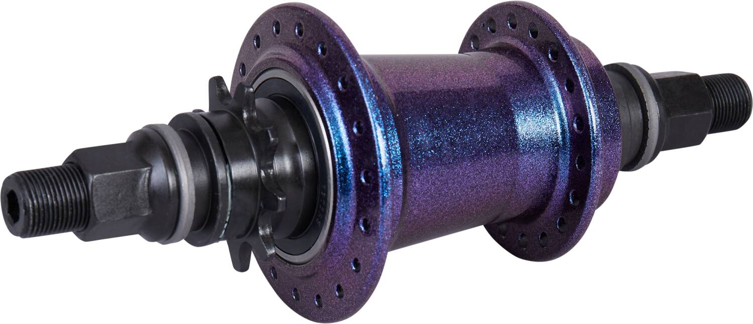 WeThePeople Helix V2 Freecoaster BMX Hub - Galactic Purple - Waller BMX