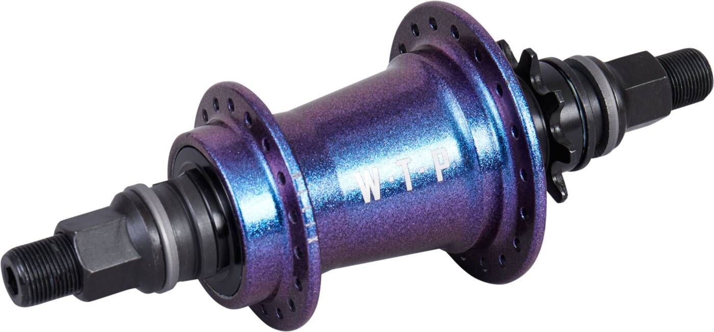 WeThePeople Helix V2 Freecoaster BMX Hub - Galactic Purple - Waller BMX