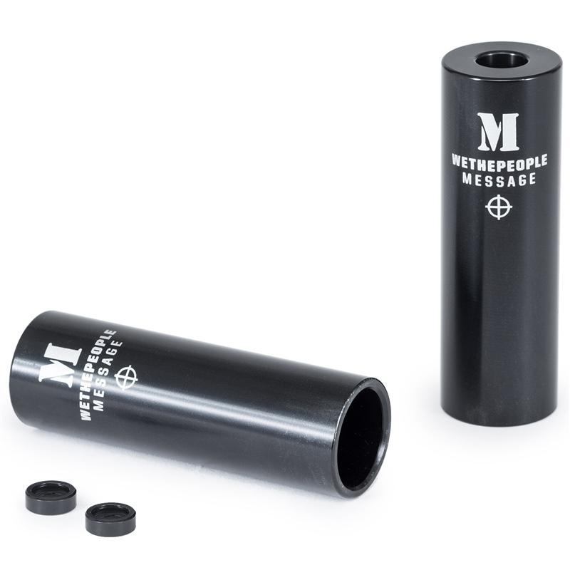 WeThePeople Message Alloy Pegs (Pair) at . Quality Pegs from Waller BMX.