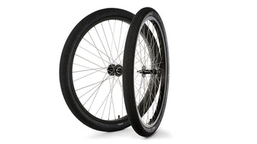 S&M Covid Cruiser 29" Wheelset Black With Tyres