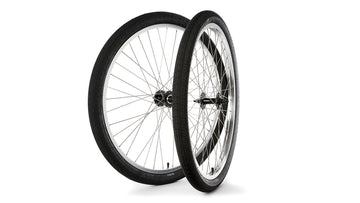 S&M Covid Cruiser 29" Wheelset Silver With Tyres