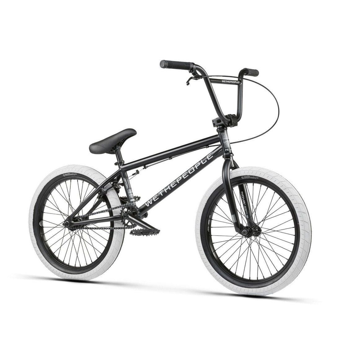 WeThePeople Nova Complete BMX Bike 2023 - Matte Black/White