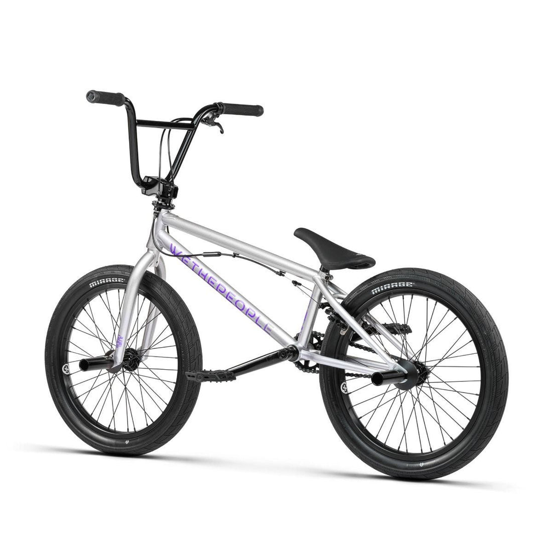 WeThePeople Versus Freestyle Complete BMX Bike 2023 - Hologram Silver