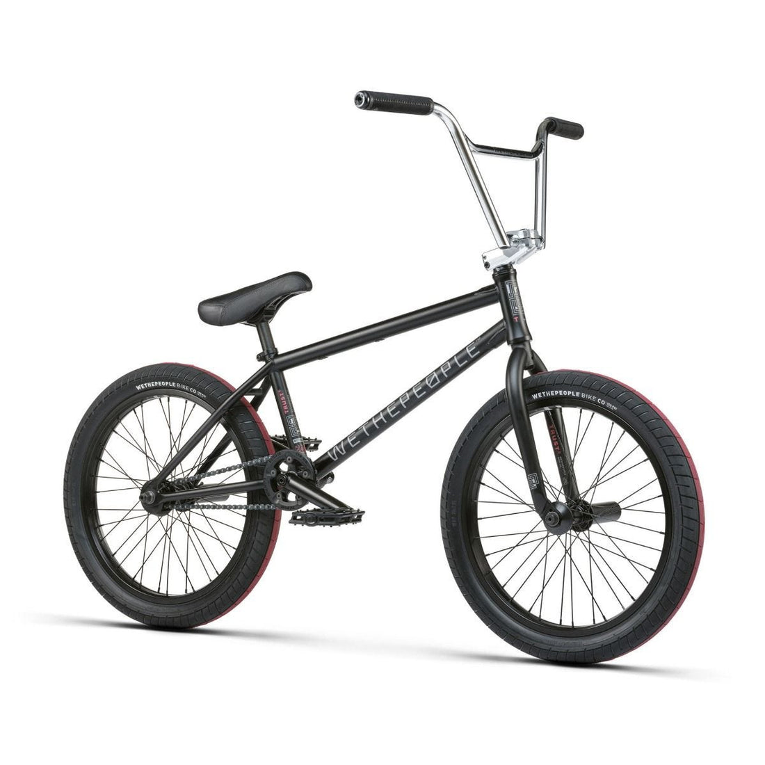 WeThePeople Trust FC Complete BMX Bike 2023 - Matte Black